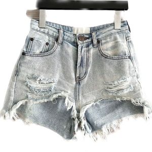 ONE TEASPOON Legend High Waist Shorts